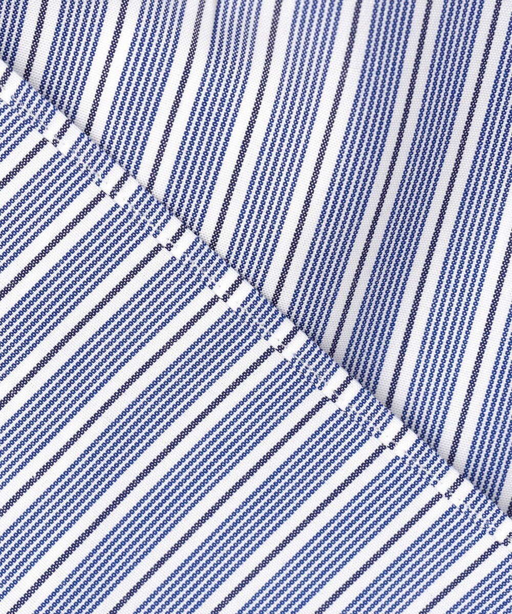 J.PRESS MEN 【PREMIUM PLEATS / 形態安定】イングリッシュストライプ ドレスシャツ / B.D. 