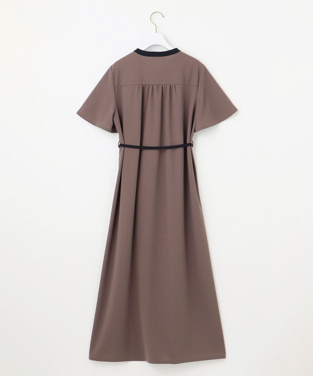 ANY SIS 【UVケア・ストレッチ・洗える】2WAYジョーゼットジャージー ワンピース 