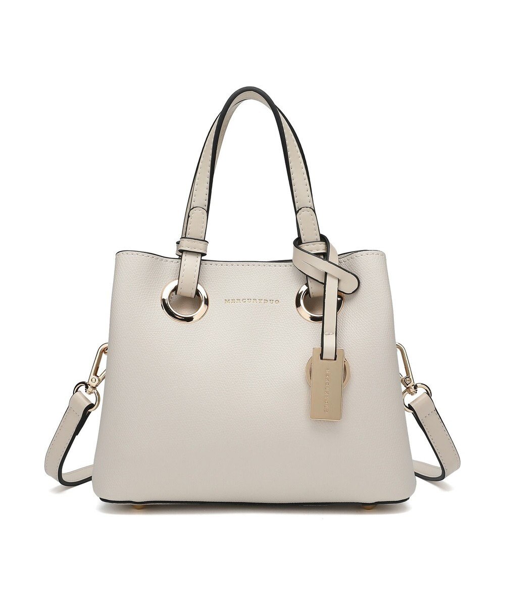 style code 【MERCURYDUO/マーキュリーデュオ】メタルアイレット　ミニショルダーバッグ、ハンドバッグ 