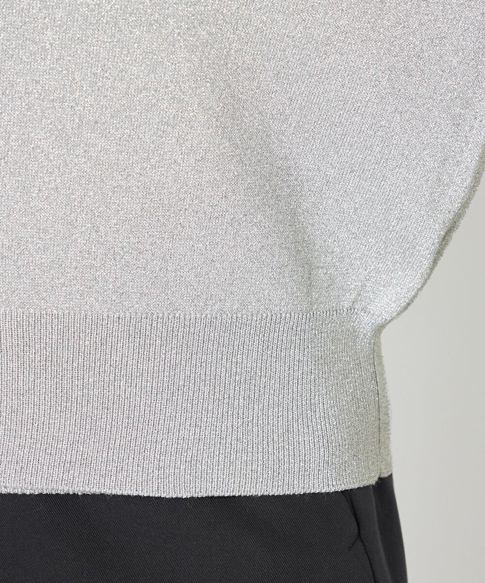 NAVE 【Nave・洗える】ラメニット カーディガン 