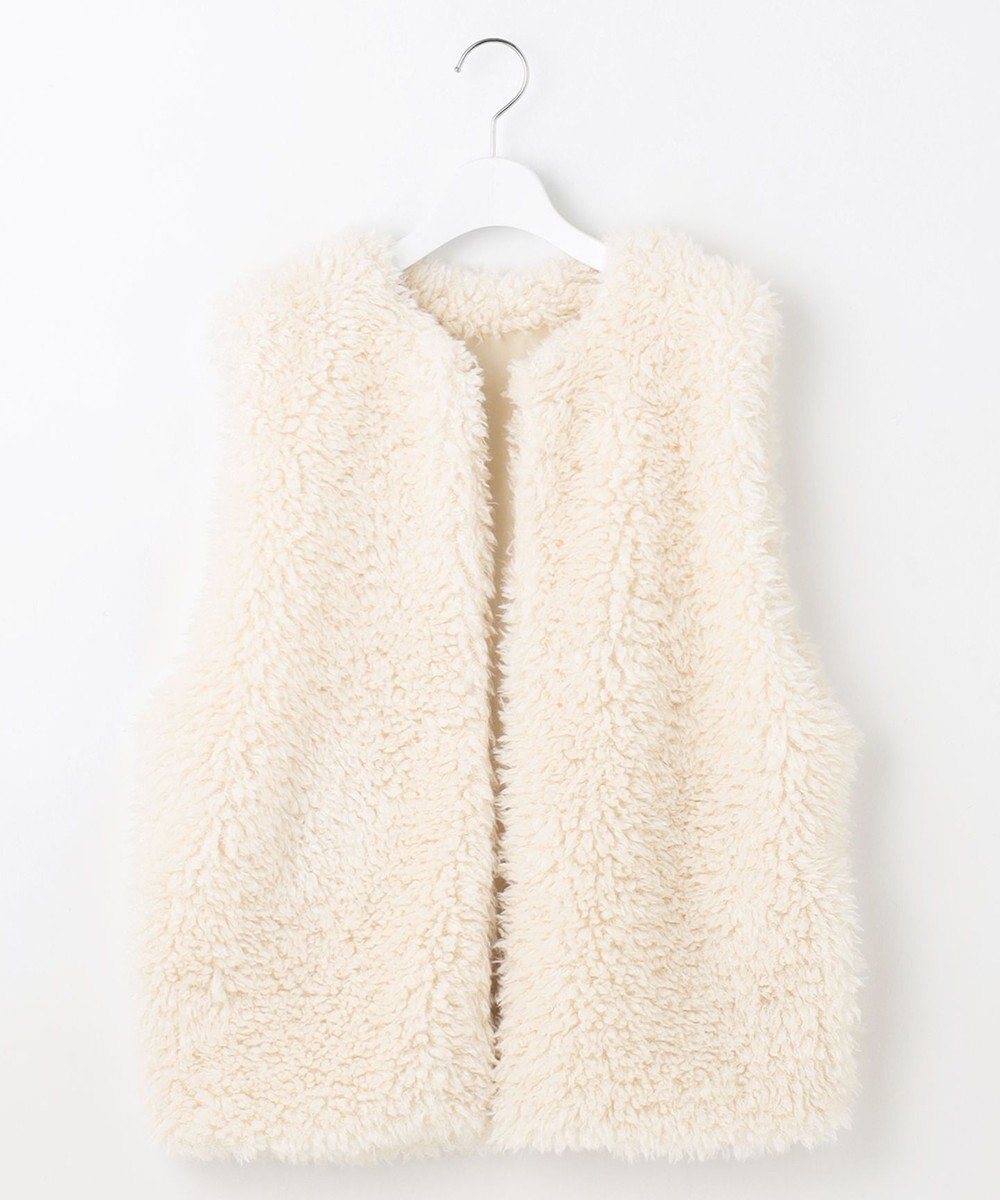 Feroux プードルファー ジレ 