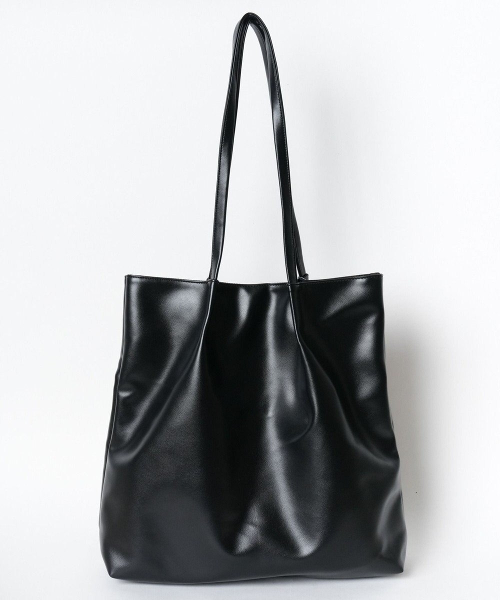 WEGO タックデザイントートバッグ 