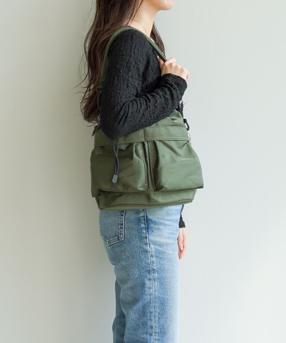 ACE BAGS & LUGGAGE JEWELNA by Jewelna Rose ナイロン巾着バッグ 16201 軽量 2WAY ハンドバッグ ショルダーバッグ 