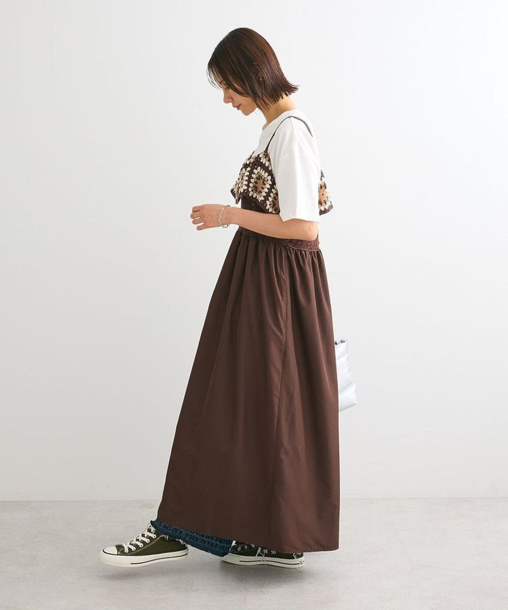 Green Parks ・ＳＵＧＡＲ　ＳＰＯＯＮ　クロシェキリカエワンピース 