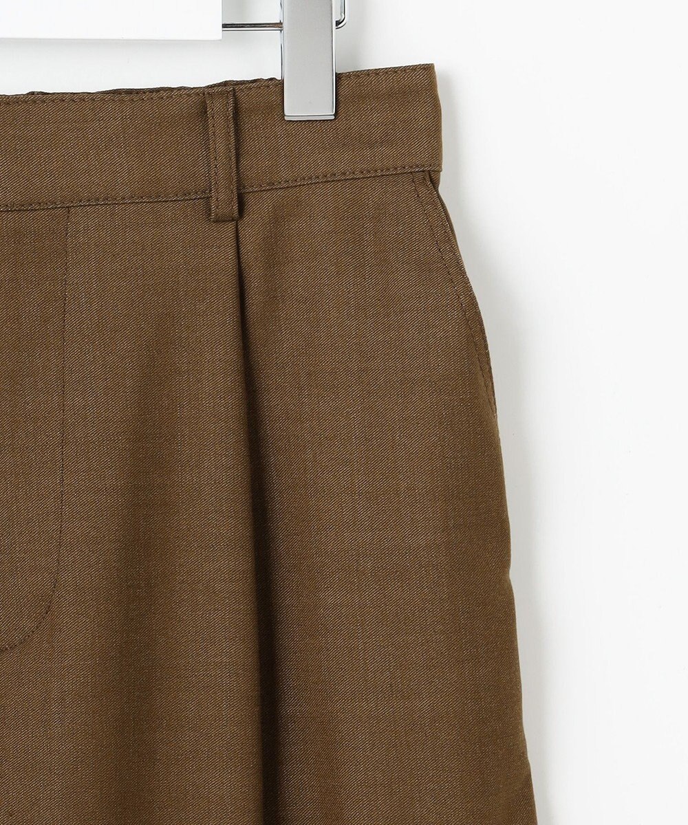 自由区 【SHIHOさん着用】デニムライクツイルカーブテーパード パンツ 