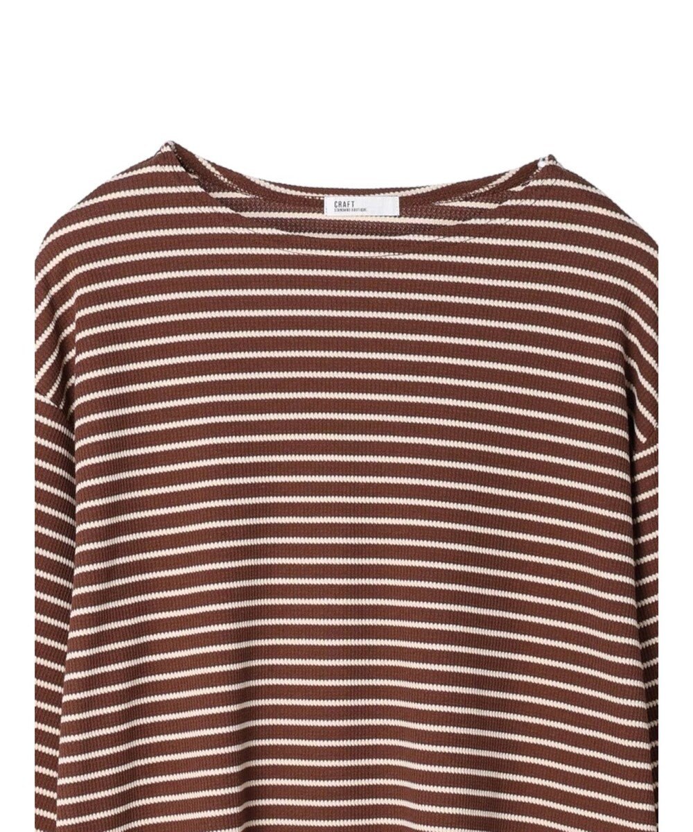 CRAFT STANDARD BOUTIQUE ボーダーワッフルプルオーバー 