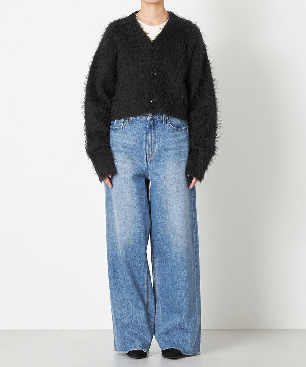 NAVE 【Nave】モヘアシャギー ショートカーディガン 