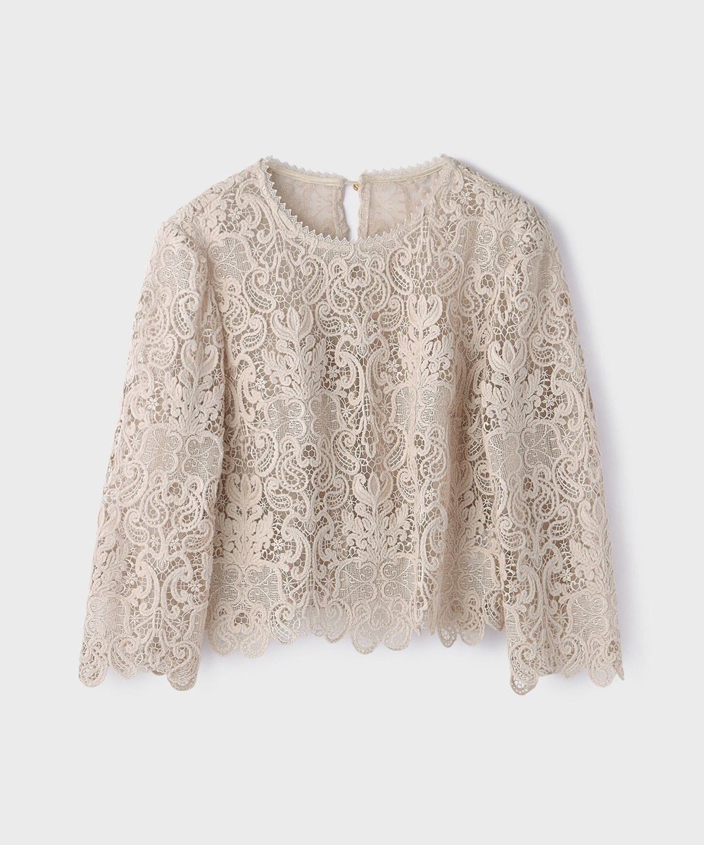 GRACE CONTINENTAL レ－スブラウス 