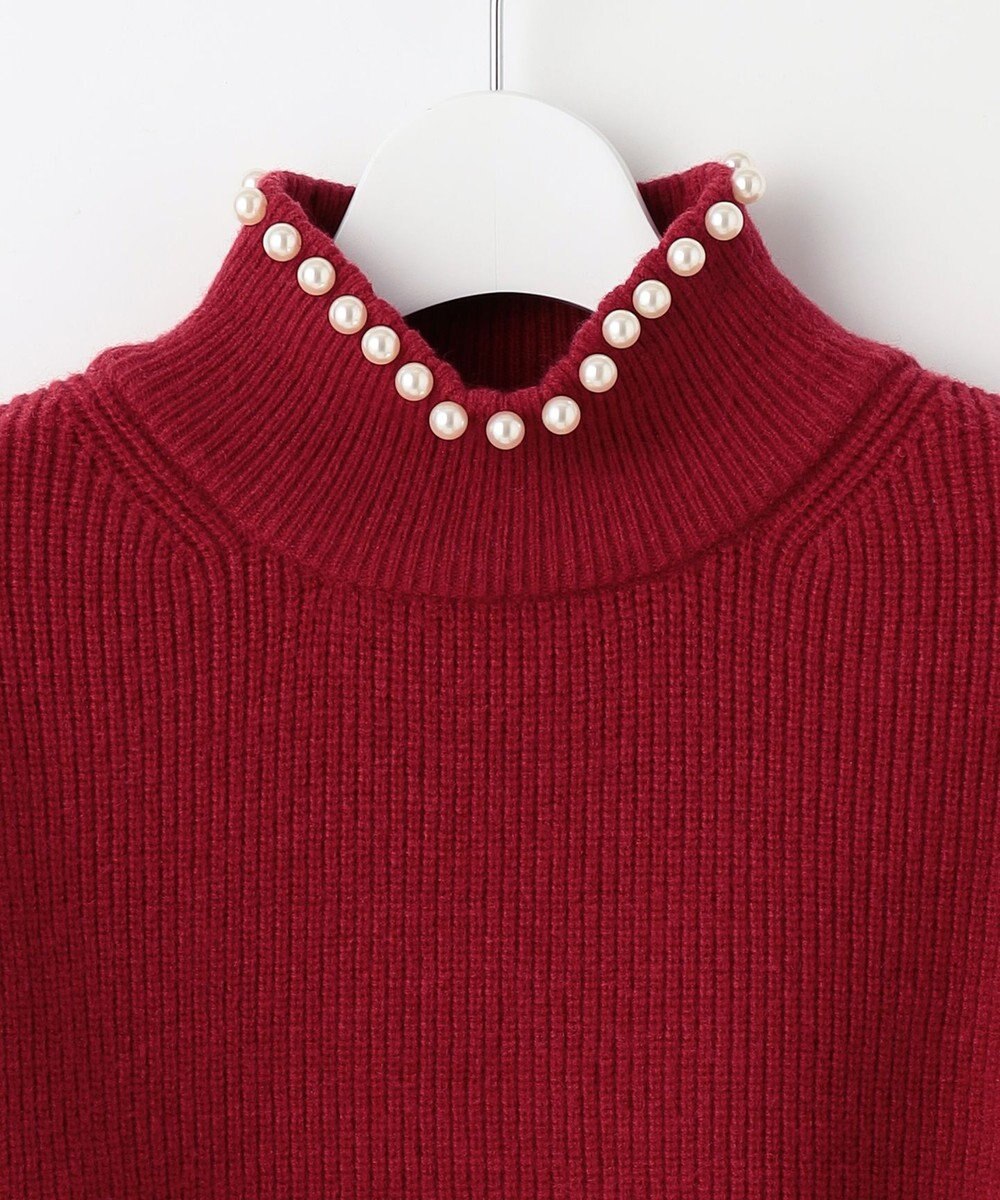 Feroux パール襟 ニット 