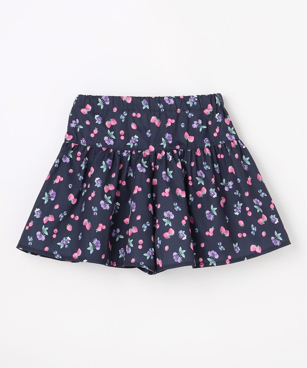 ANY KIDS 【洗濯機可能】総柄フルーツ キュロット 