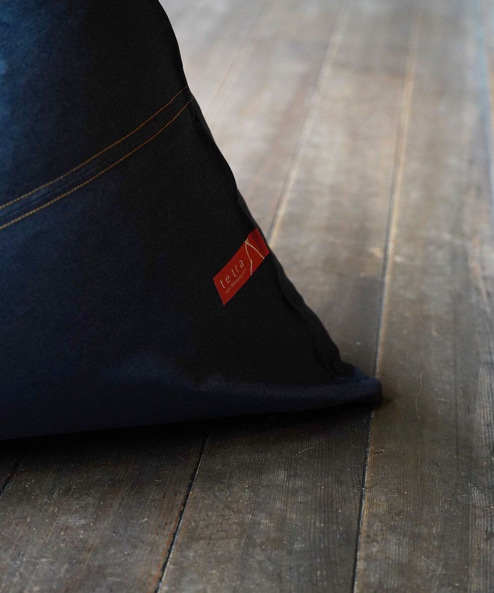 ビーズクッション tetra tetra DENIM -デニム-　ビーズクッション 