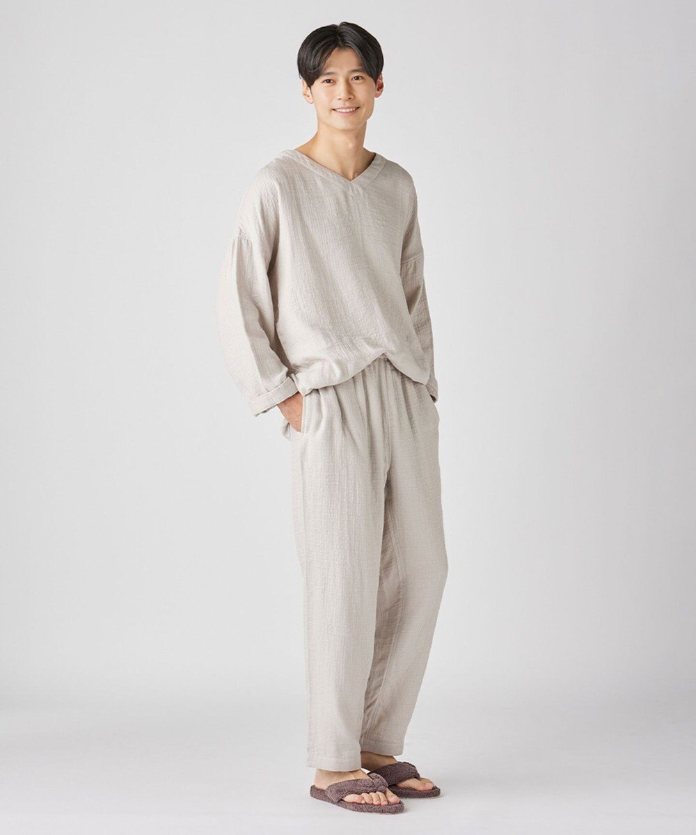 UCHINO マシュマロガーゼシンプルパジャマ ユニセックス 