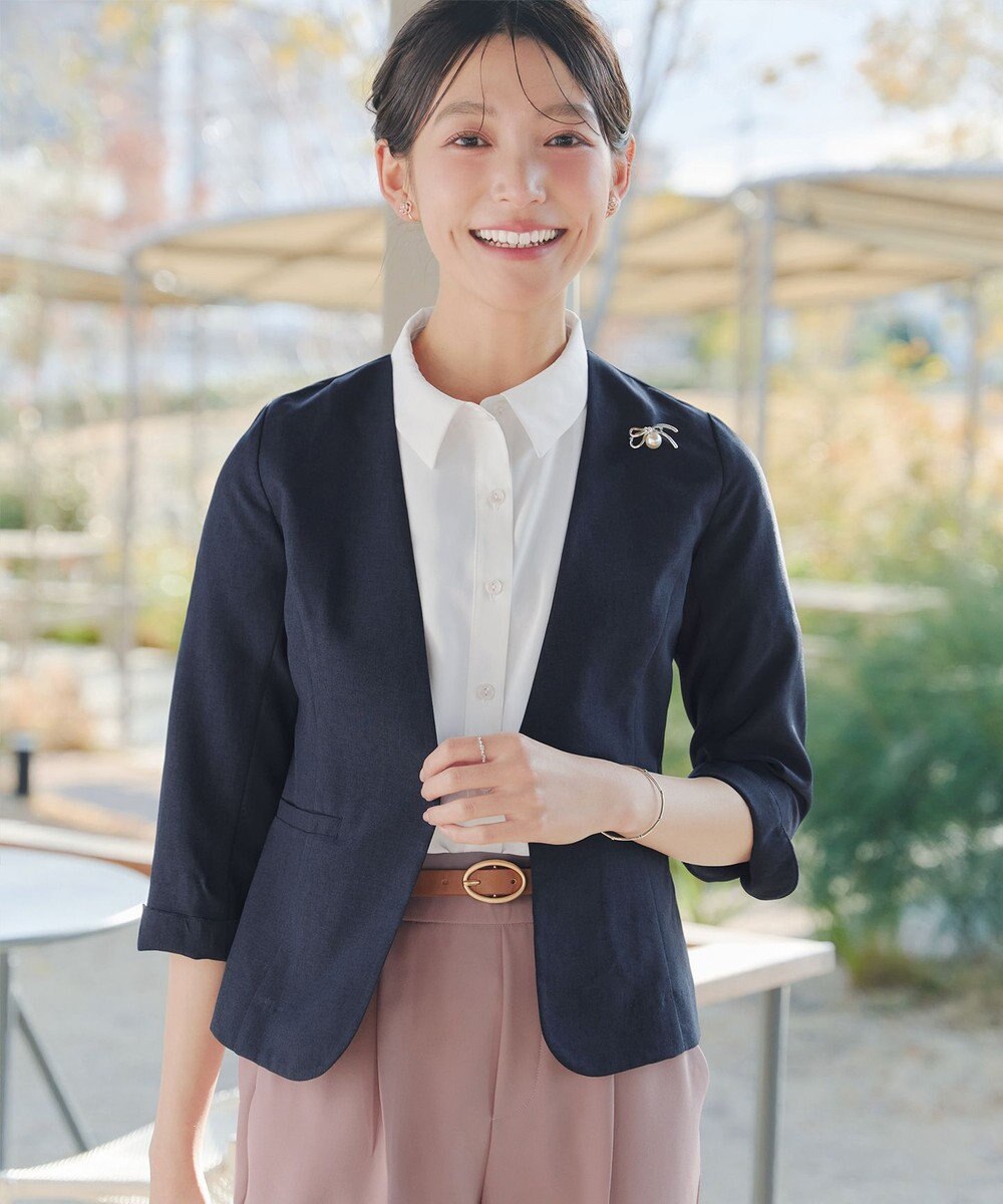 Tiaclasse L カラーレスサマージャケット 