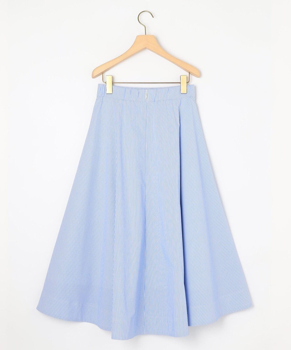 組曲 【セットアップ着用可・WEB限定】コンパクトシャーティング フレアスカート 