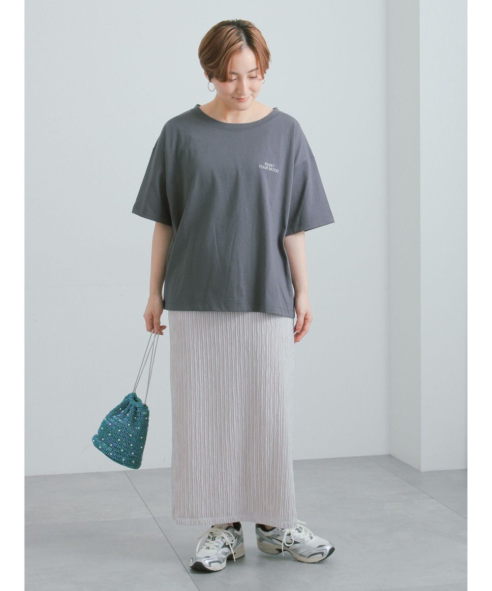 Te chichi 胸刺繍&バックプリントBIGTシャツ 