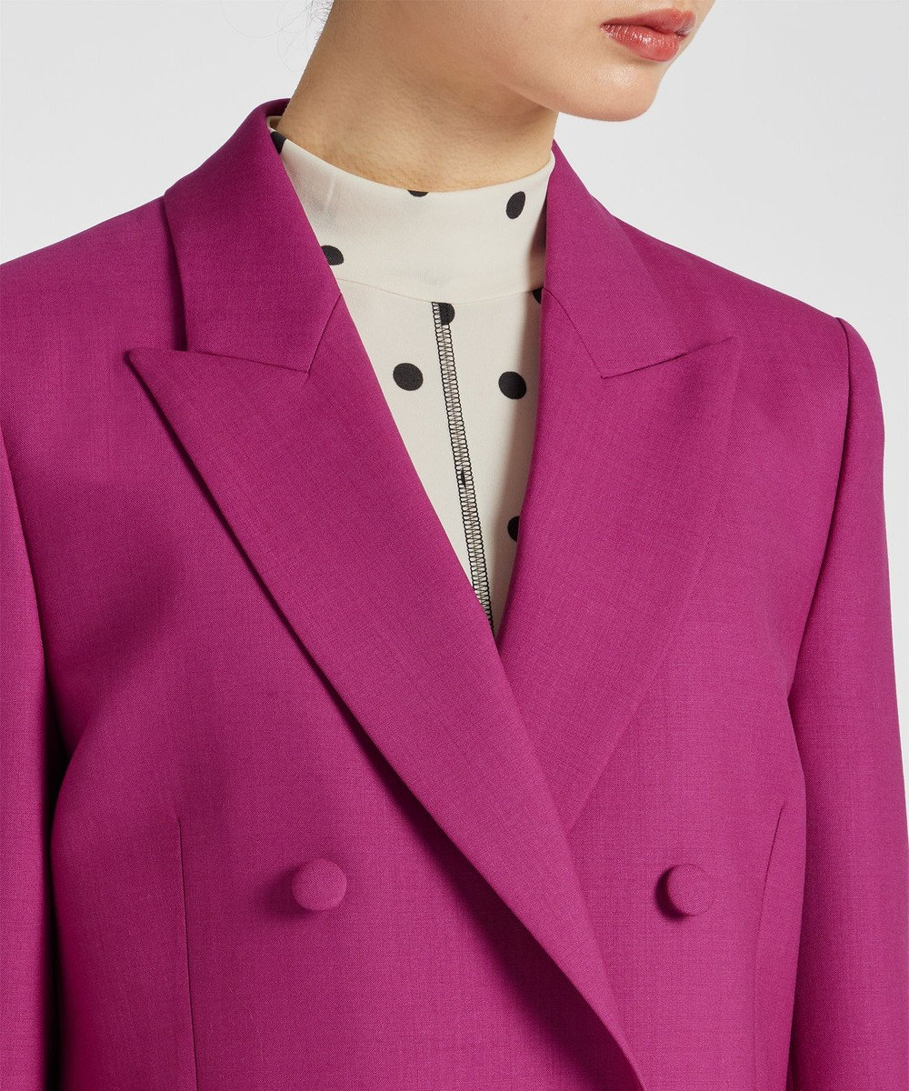 Paul Smith モヘアブレンド ピンク ジャケット