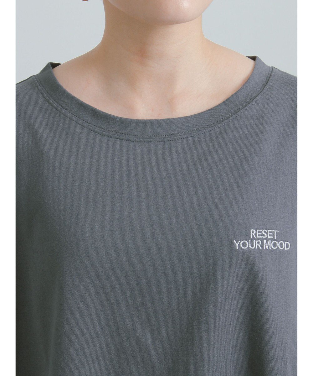 Te chichi 胸刺繍&バックプリントBIGTシャツ 