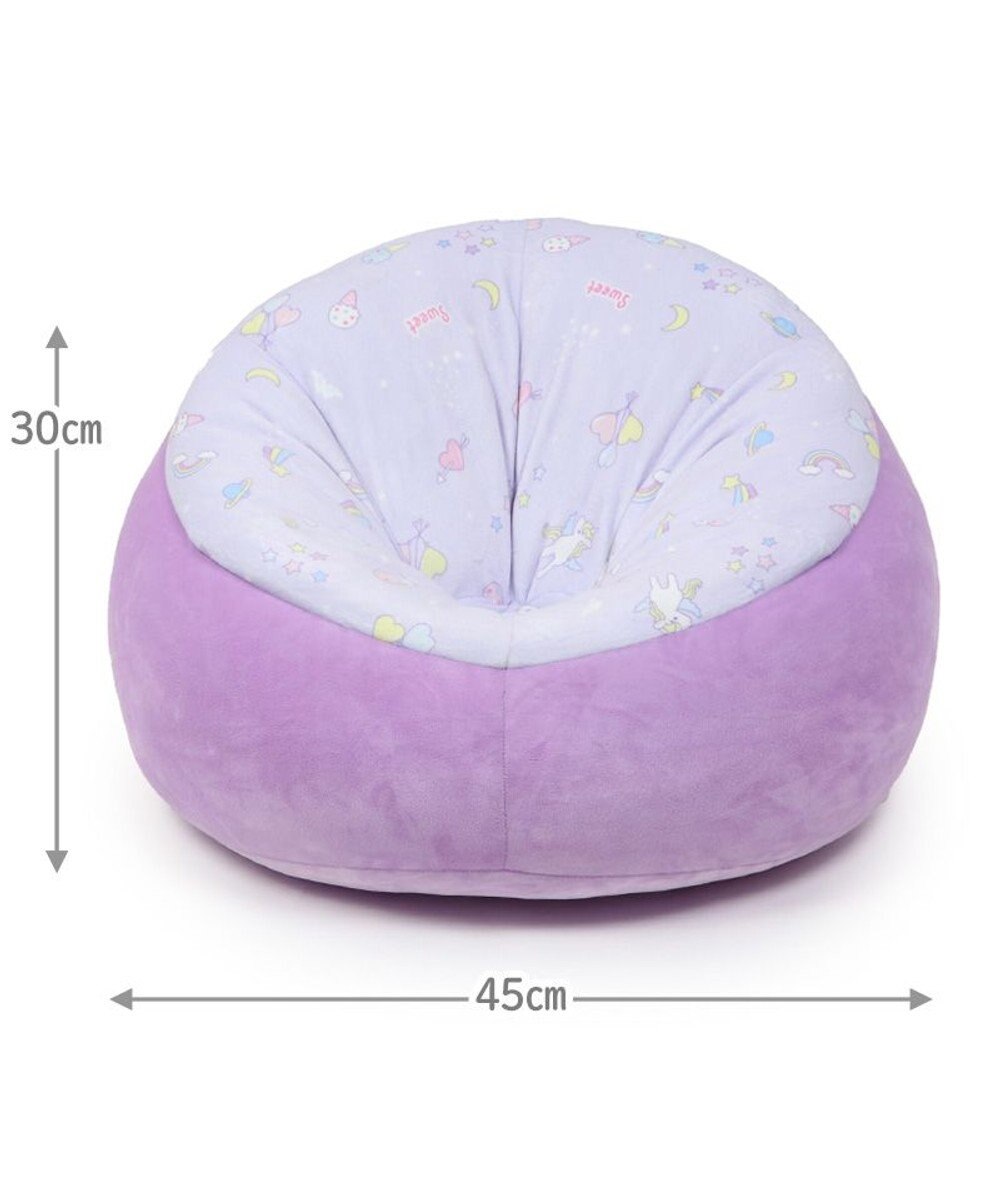 Mother garden マザーガーデン ユニコーン クッション 丸型 