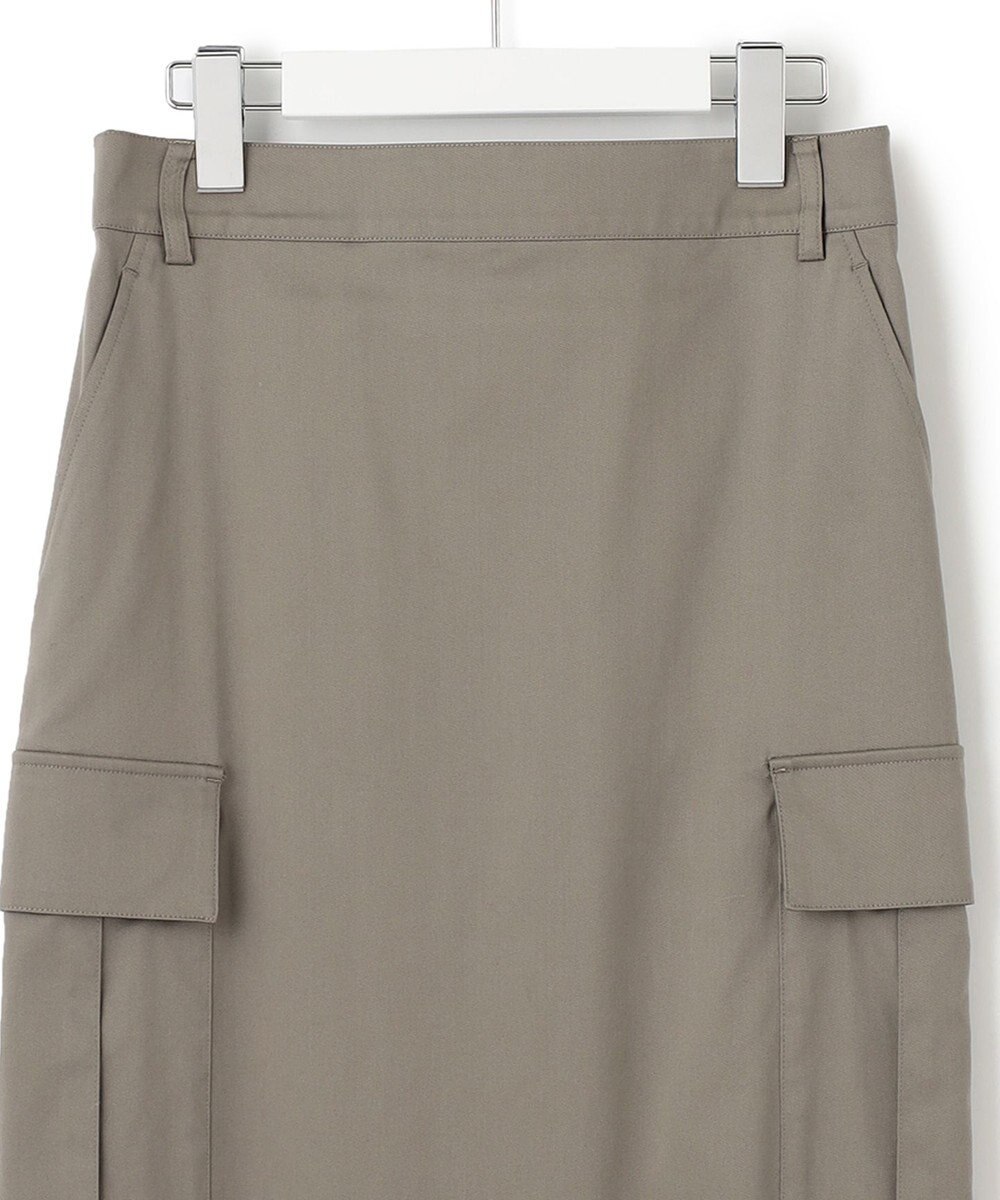 23区 【洗える】テンセルナイロンストレッチ カーゴ スカート 
