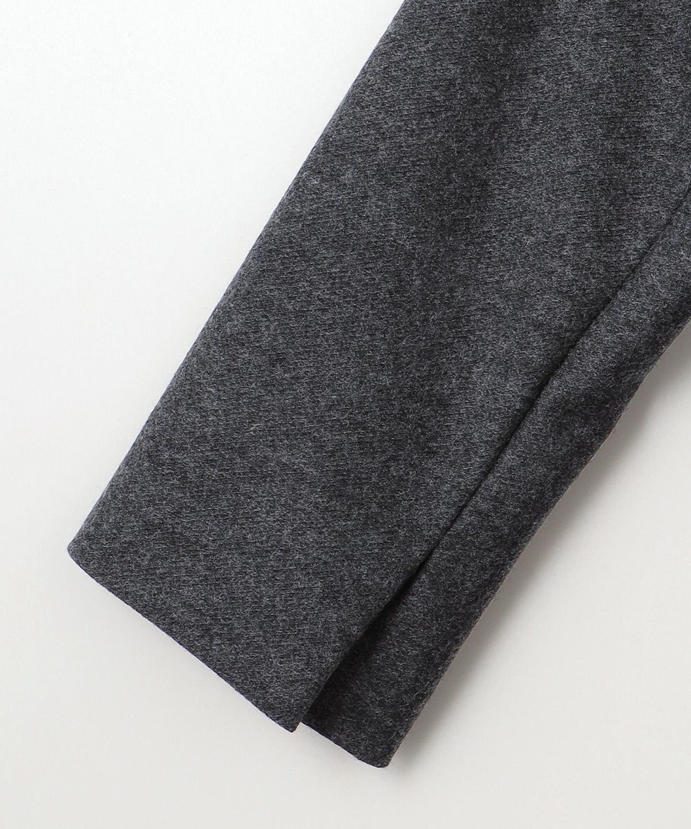 J.PRESS LADIES 【セットアップ対応】コンパクトジャージー ノーカラー ジャケット 