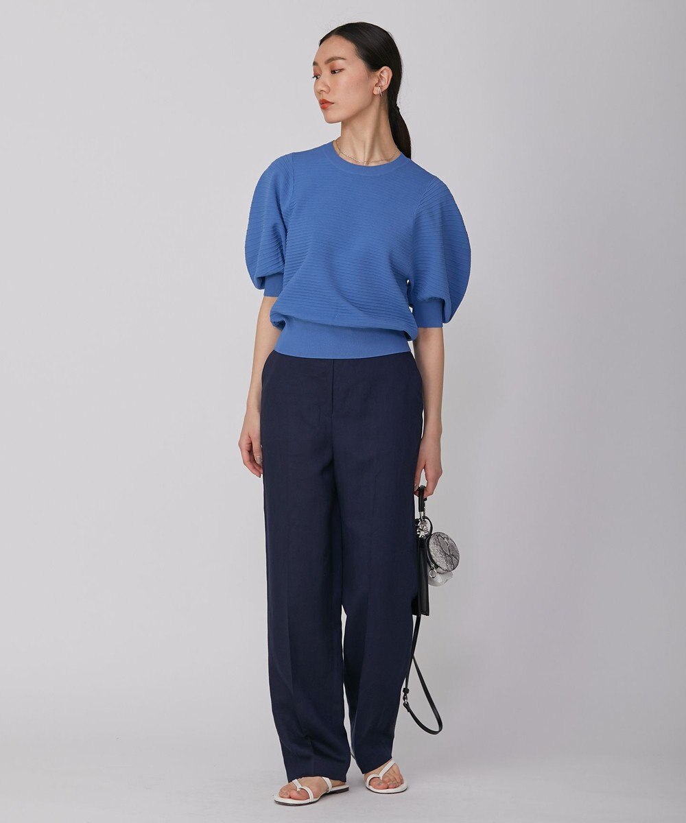 ICB 【洗える】レーヨンポリエステルタックニット 