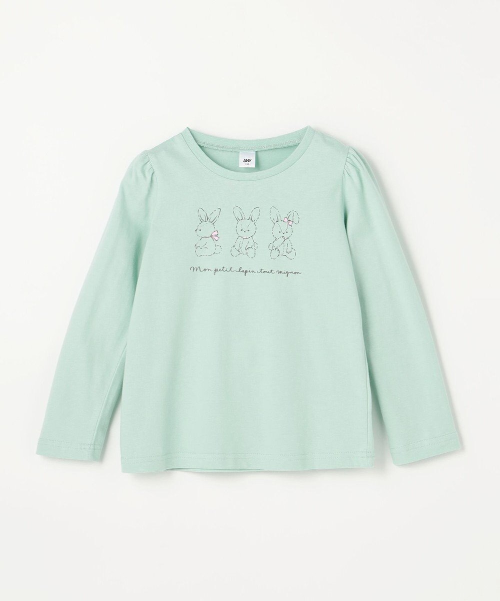 ANY KIDS 【WEB限定】7days プリント 長袖Tシャツ 