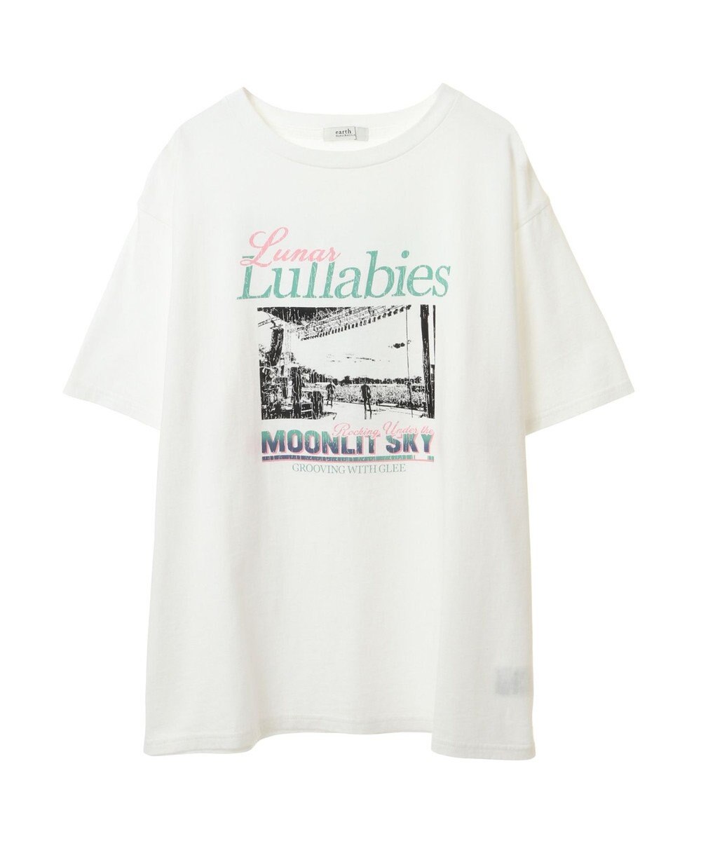 earth music&ecology ツアープリントＴシャツ 