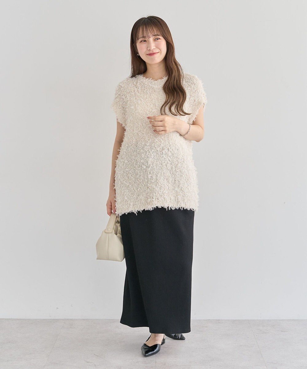 Green Parks ・ｓｗｉｎｇ　ｂｙ　チュールヤーンワイドプルオーバー 