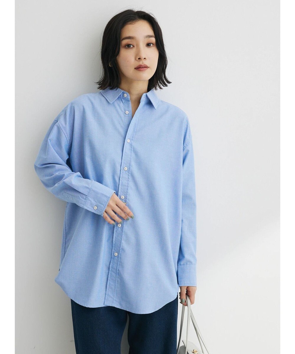 Green Parks オックス先染めシャツ 