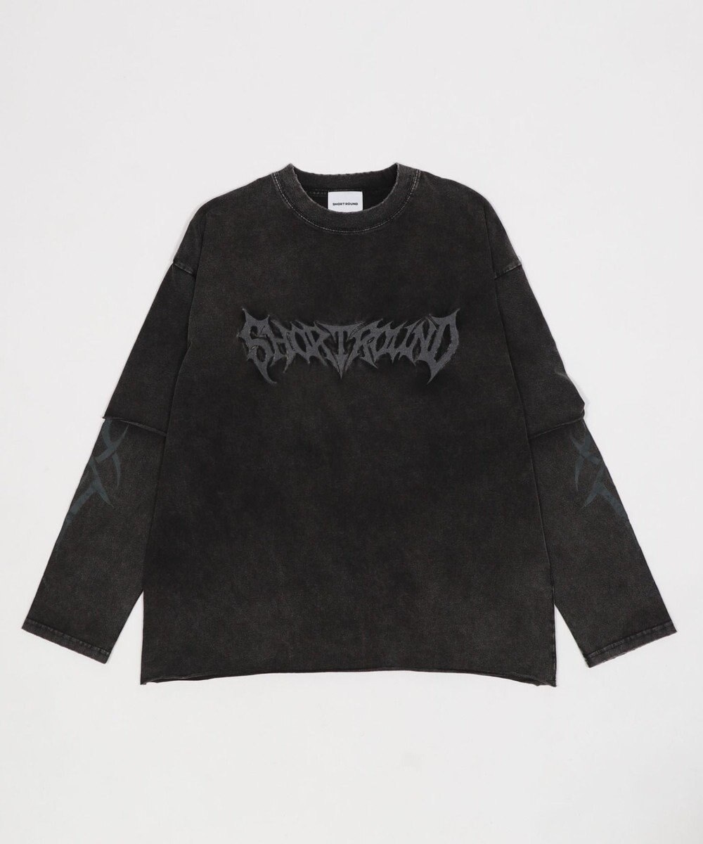 WEGO 【ユニセックス着用ITEM】ブリーチレイヤードグラフィックT（LS） 