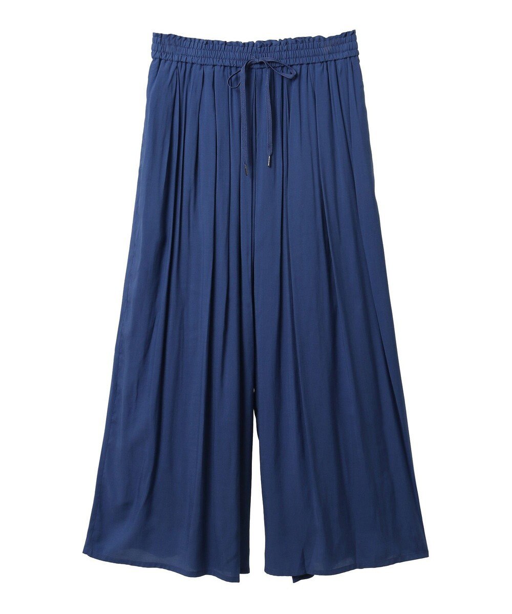 YECCA VECCA シルキータックワイドパンツ 