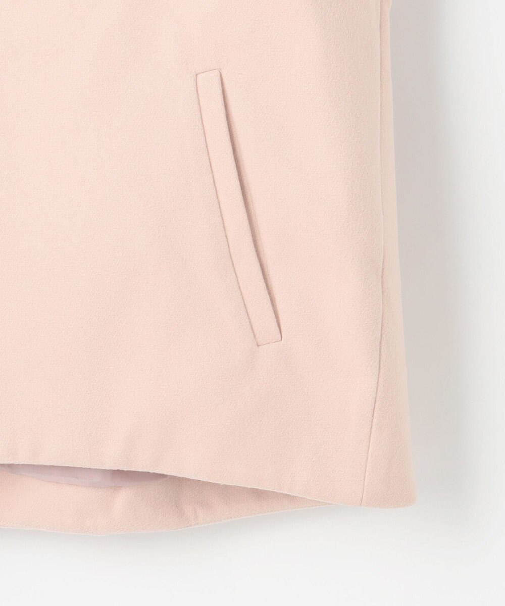 Feroux フード付きコクーンショート コート 