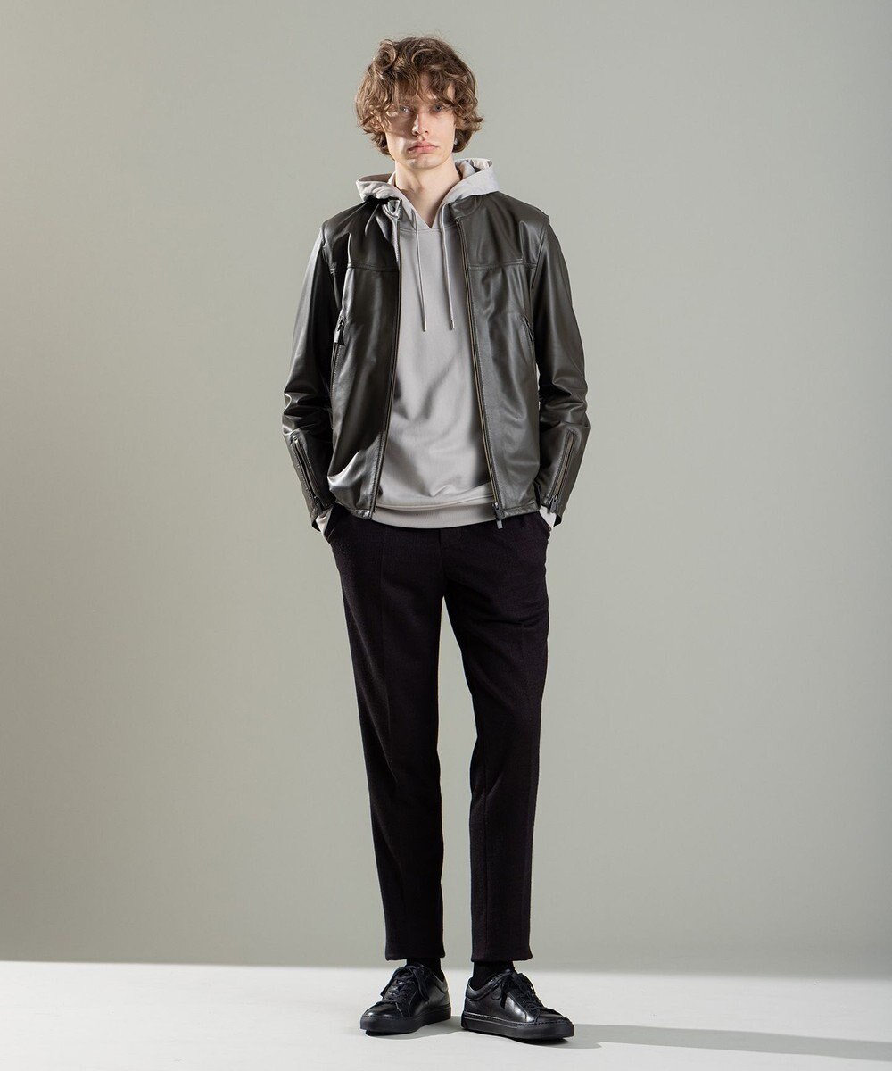 JOSEPH HOMME コットンナイロンテリー　パーカー 