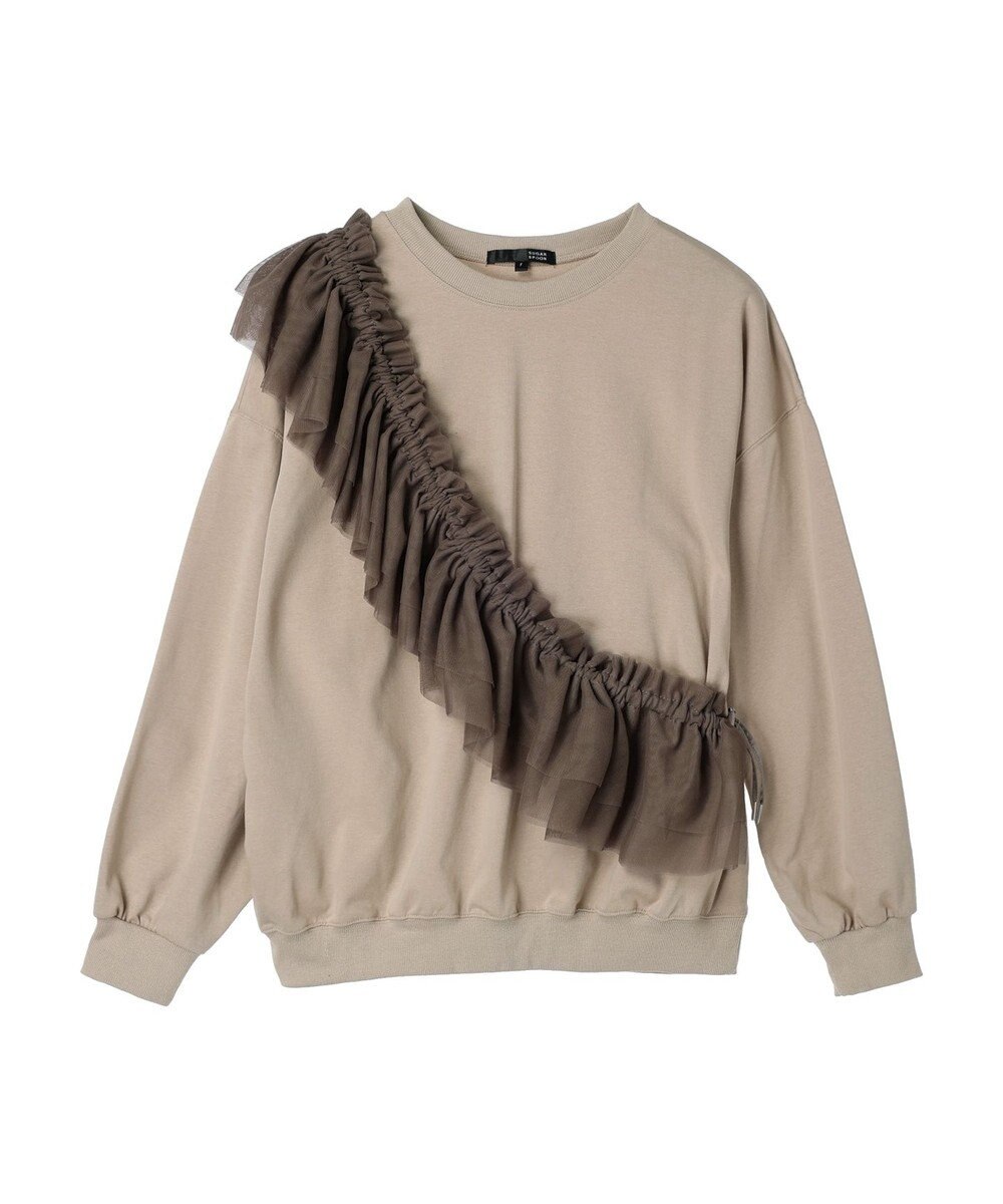 Green Parks ・ＳＵＧＡＲ　ＳＰＯＯＮ　３ｗａｙチュールフリルスウェット 