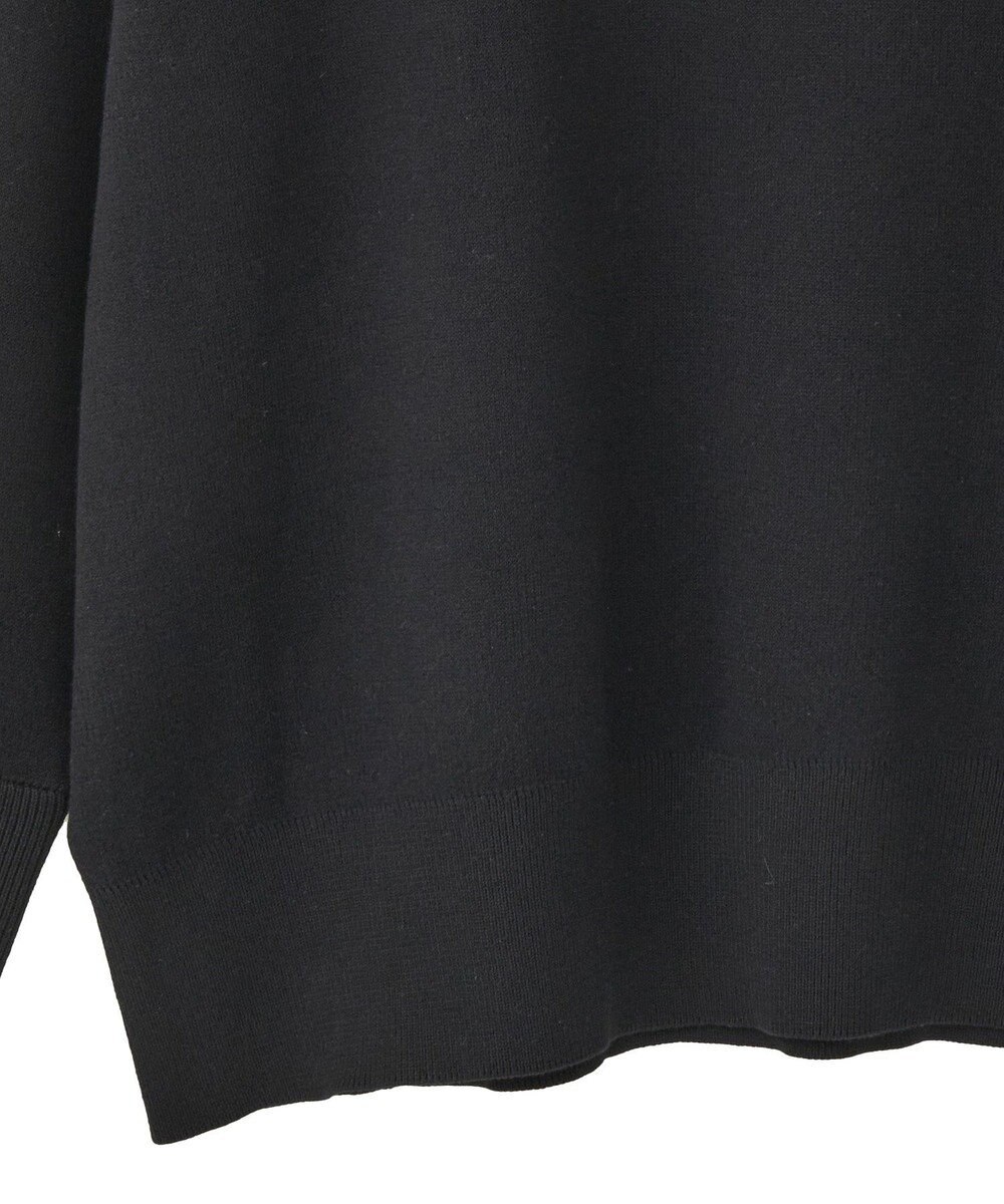 AMERICAN HOLIC コットンブレンドスウェットライクロゴニットトップス 