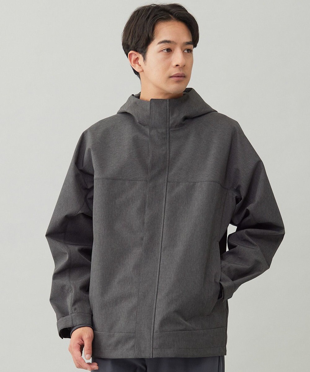 UNFILO MENS 防風撥水 フードブルゾン 