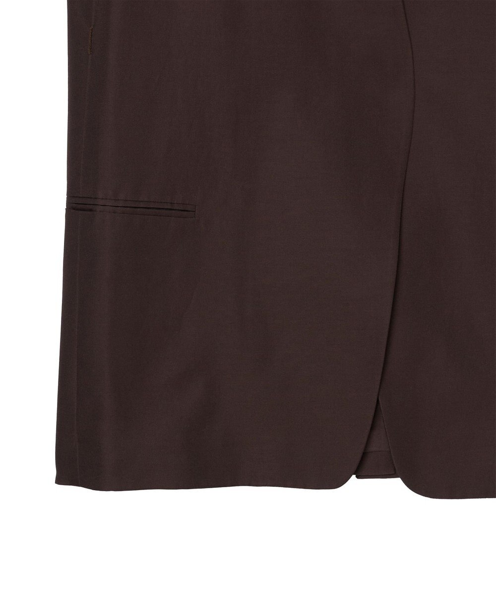 JOSEPH ソフトコットンシルク　ノーカラージャケット 