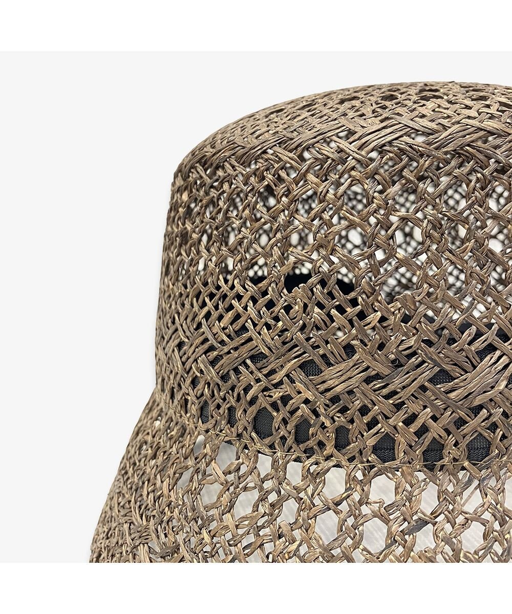 林八百吉商店 un chapeau  スカーフ付きベルハット 