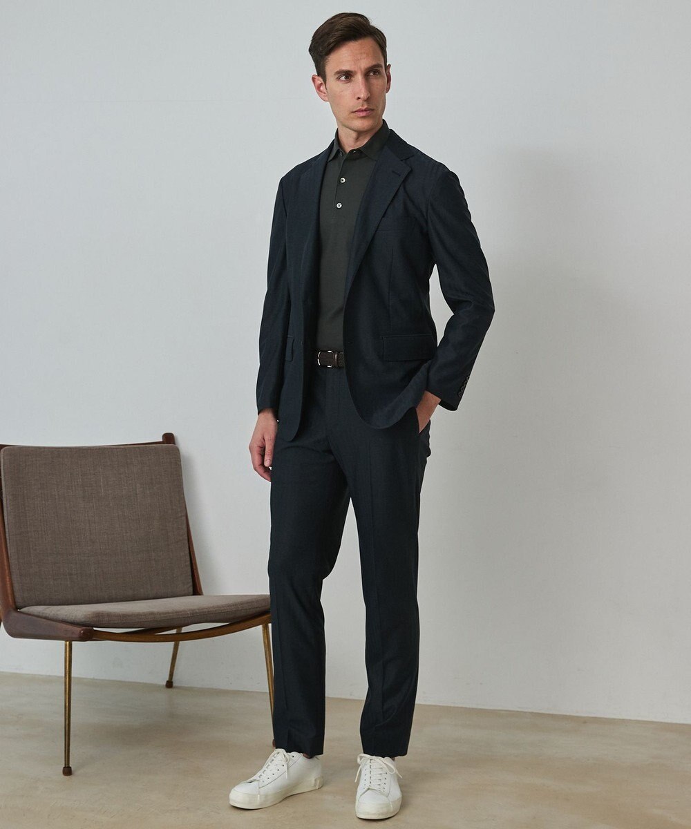 GOTAIRIKU セットアップ対応【カイテキ７機能】ドライジャージー ジャケット_ヘリンボーン柄(26年モデル) 