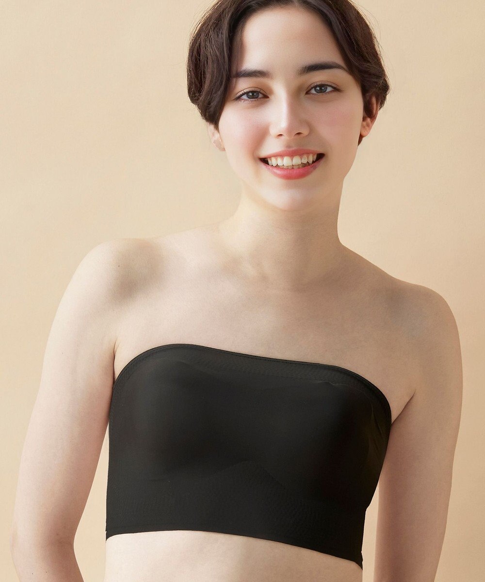 WACOAL ノンワイヤーブラ [GOCOCi][ワコール] ズレにくい 背中の段差を軽減 立体的なバストシルエット ゴコチ ストラップレス レディース CGG583 /ワコール 