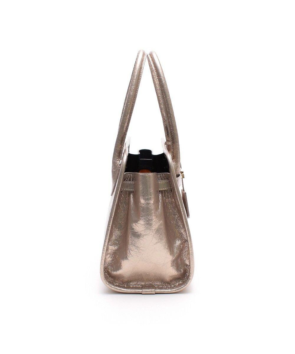 A.D.M.J. 【牛革】クラックメタル/イタリアンレザー前金具付トートM 