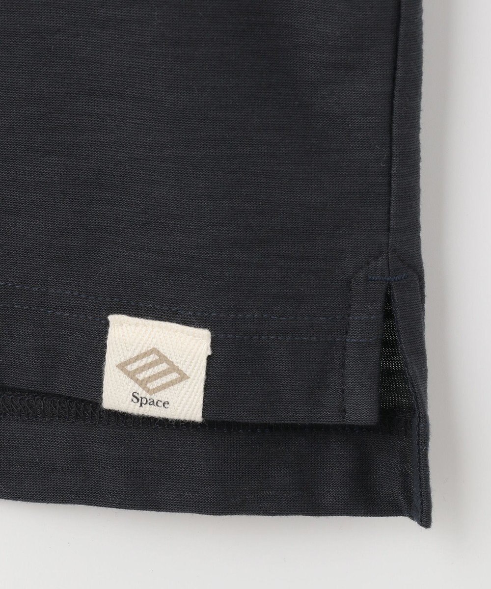 JOSEPH ABBOUD MOUNTAIN 【SPACE／UNISEX】オーガニックコットンスラブプレーティング天竺 ポロシャツ 