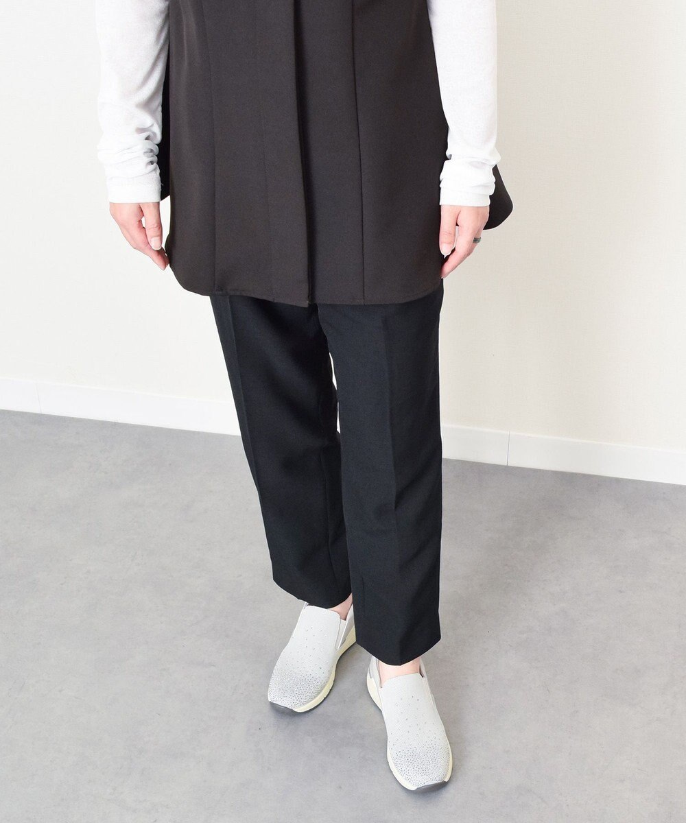 Bridget Birkin 【Round About】ラインストーンアクセントスリッポンスニーカー 