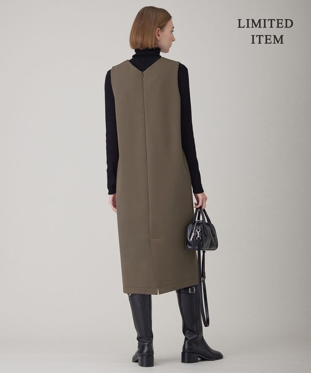 ICB L 【WEB限定・洗える】 コットンダンボール ジャンパースカート ワンピース 