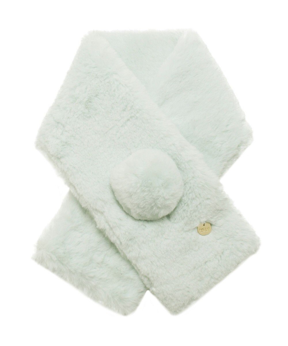 MOONBAT PAUL & JOE ACCESSOIRES フェイクファーポンマフラー 