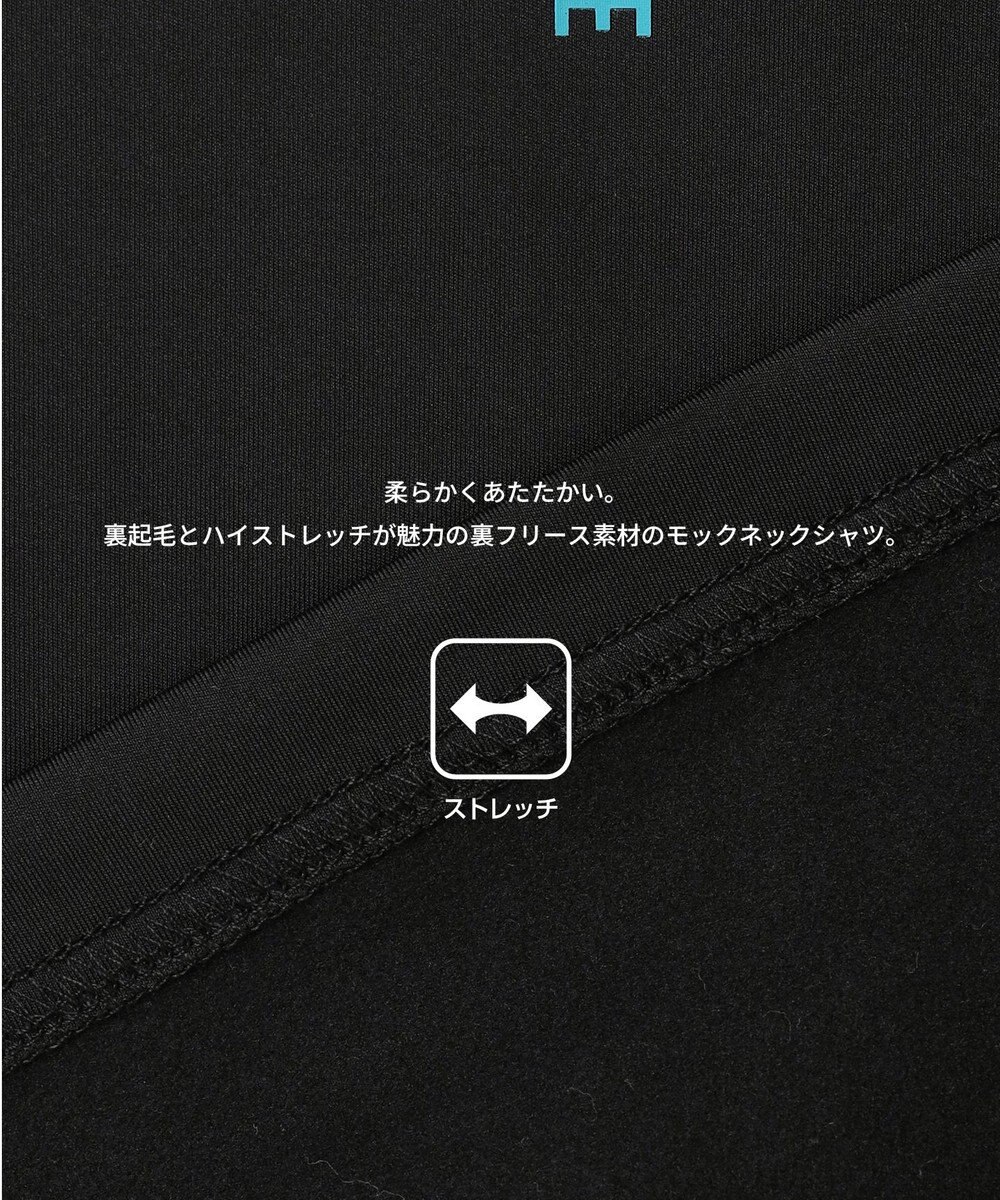 PW CIRCULUS 【裏起毛であたたか】【WOMEN】CATモチーフ  裏起毛ロングスリーブモックネックT   ゴルフウェア レディース 