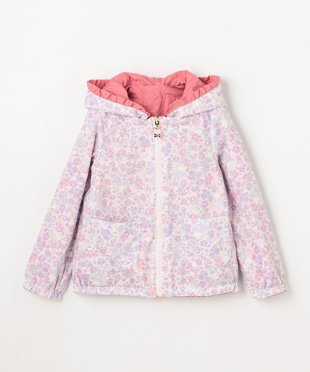 ANY KIDS 【フード取り外し/洗濯機可能】撥水加工リバーシブルゾン 