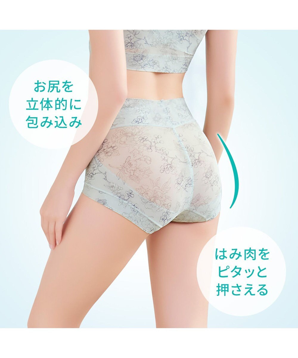 BRADELIS New York 【Yukine inc. 】ゆきねえモアソフト快適ショーツ23  蒸れにくい補正ショーツ 