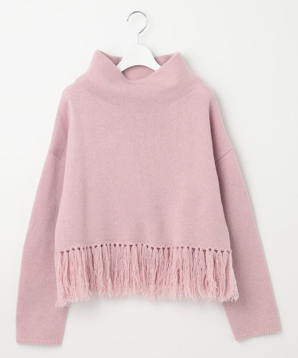 23区 L 【SLOW/一部店舗限定】ニットトータル フリンジ ニット 