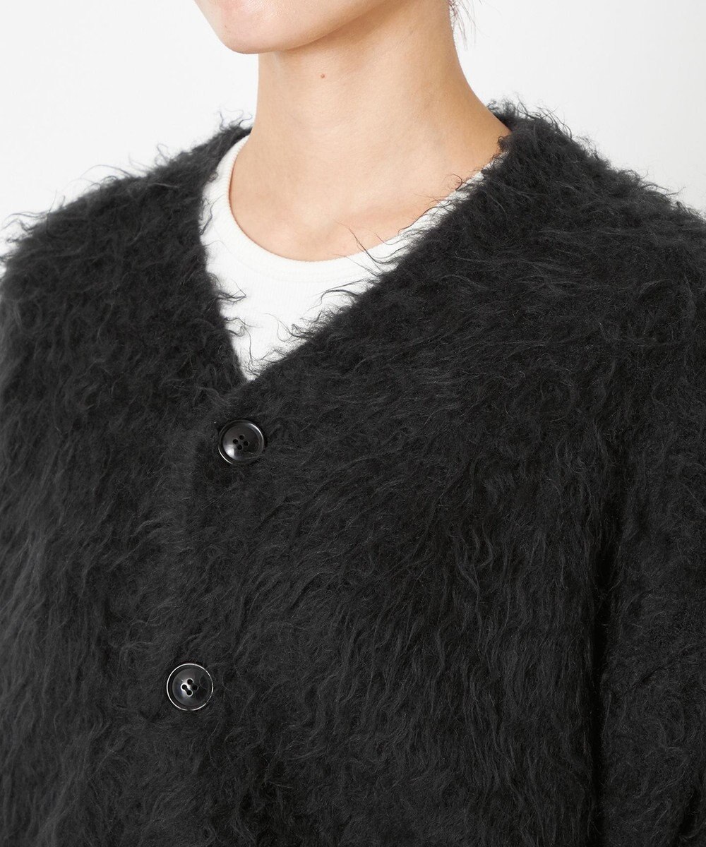 NAVE 【Nave】モヘアシャギー ショートカーディガン 
